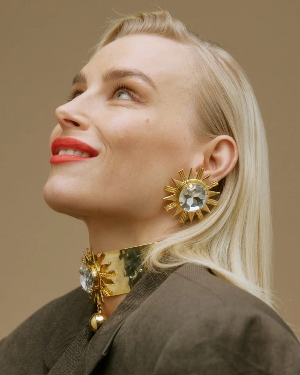 Kaleido akino earrings gold 1 1000x1250w