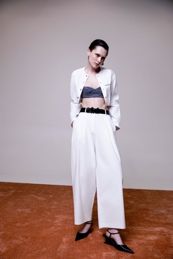 milkwhite pants white