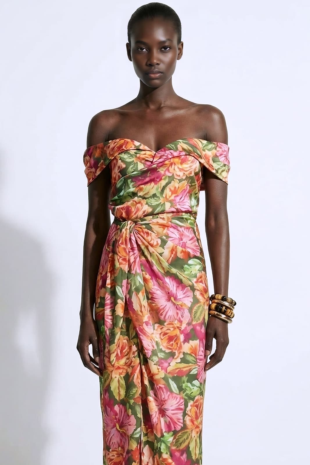 Club Colada Floral Dress Mallory The Label 5