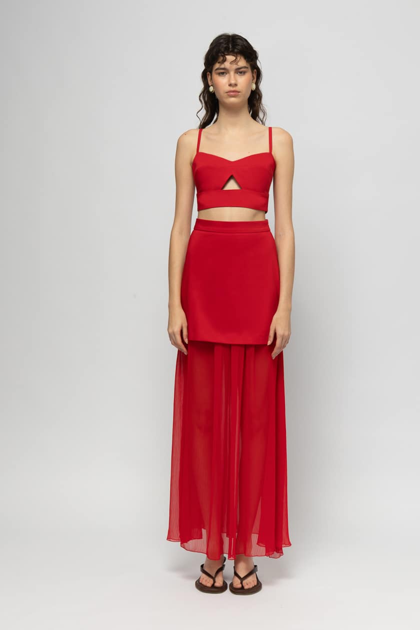 Drago Red Top Mallory The Label 2