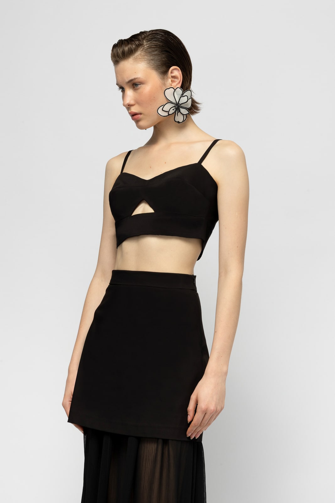 Savara Black Skirt Mallory The Label 3 3