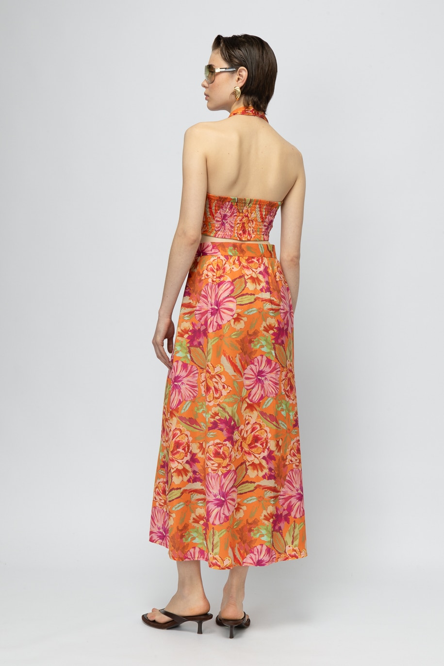 Salt Kiss Floral Skirt Mallory The Label 2