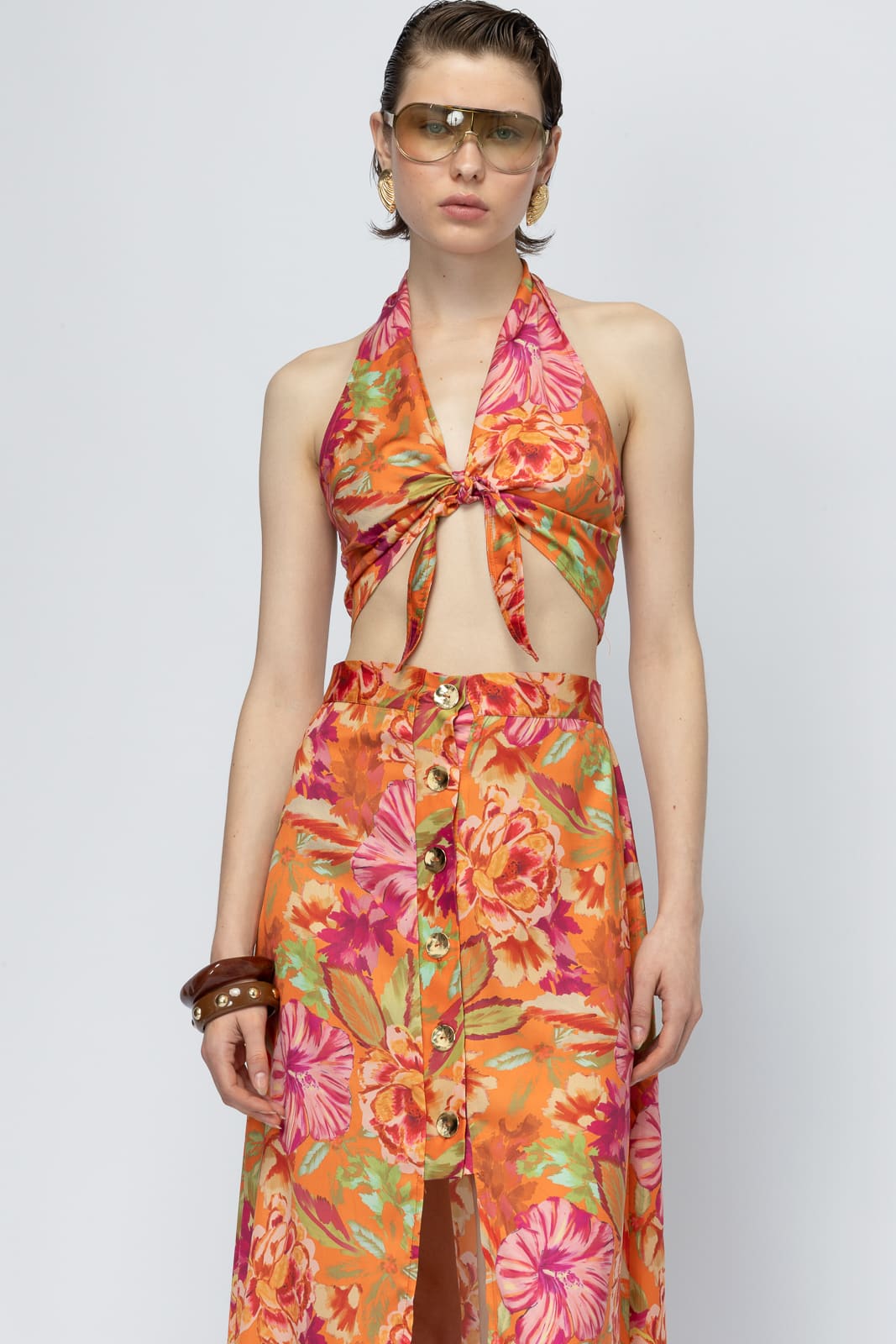 Salt Kiss Floral Top Mallory The Label 2