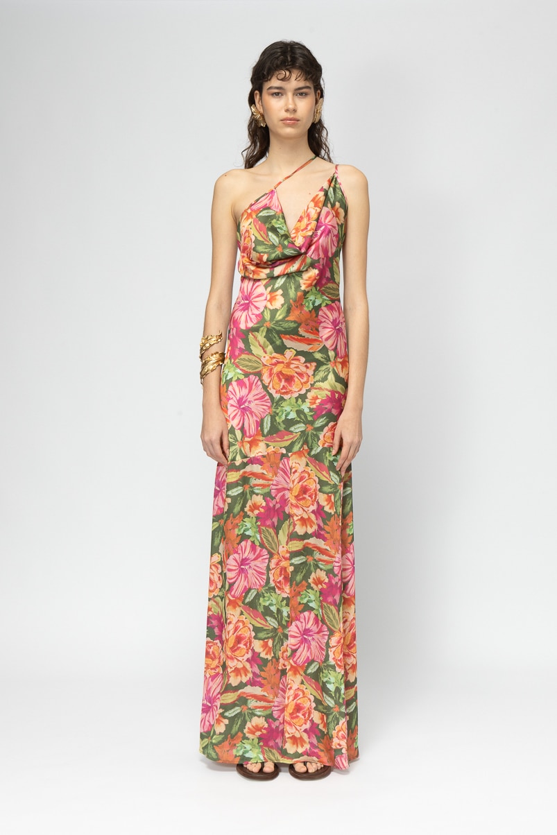 Sun Ritual Floral Dress Mallory The Label 1