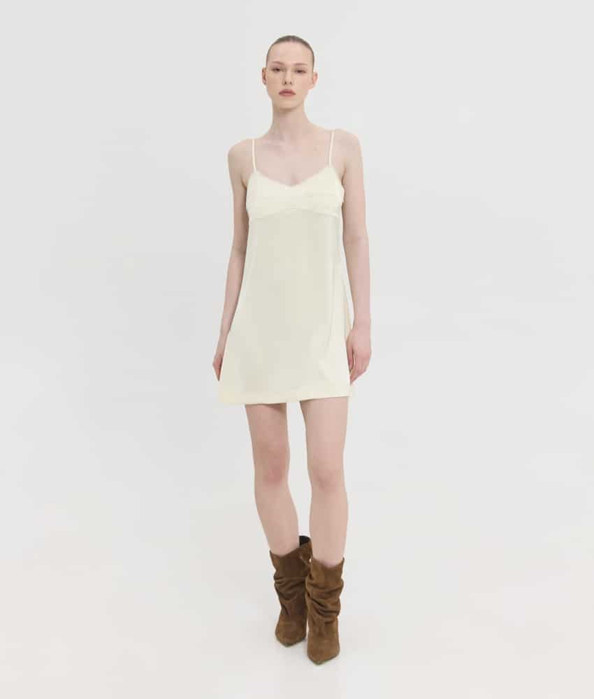 isaline satin dress