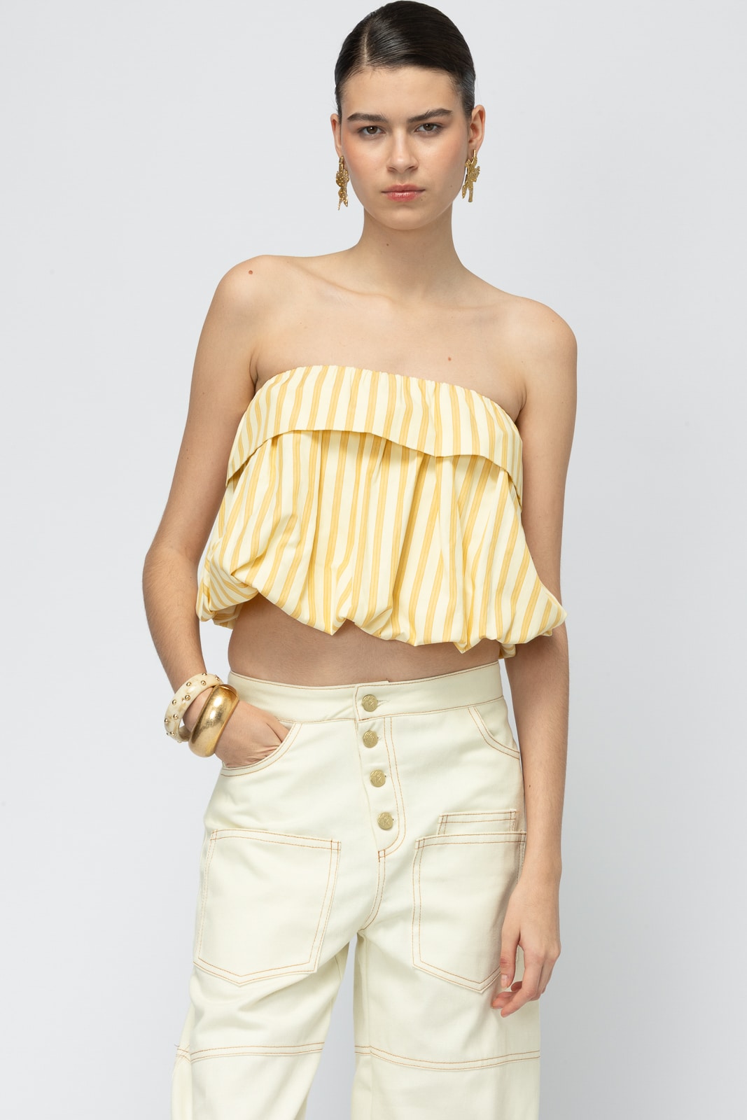 Mexico Yellow Top Mallory The Label 2