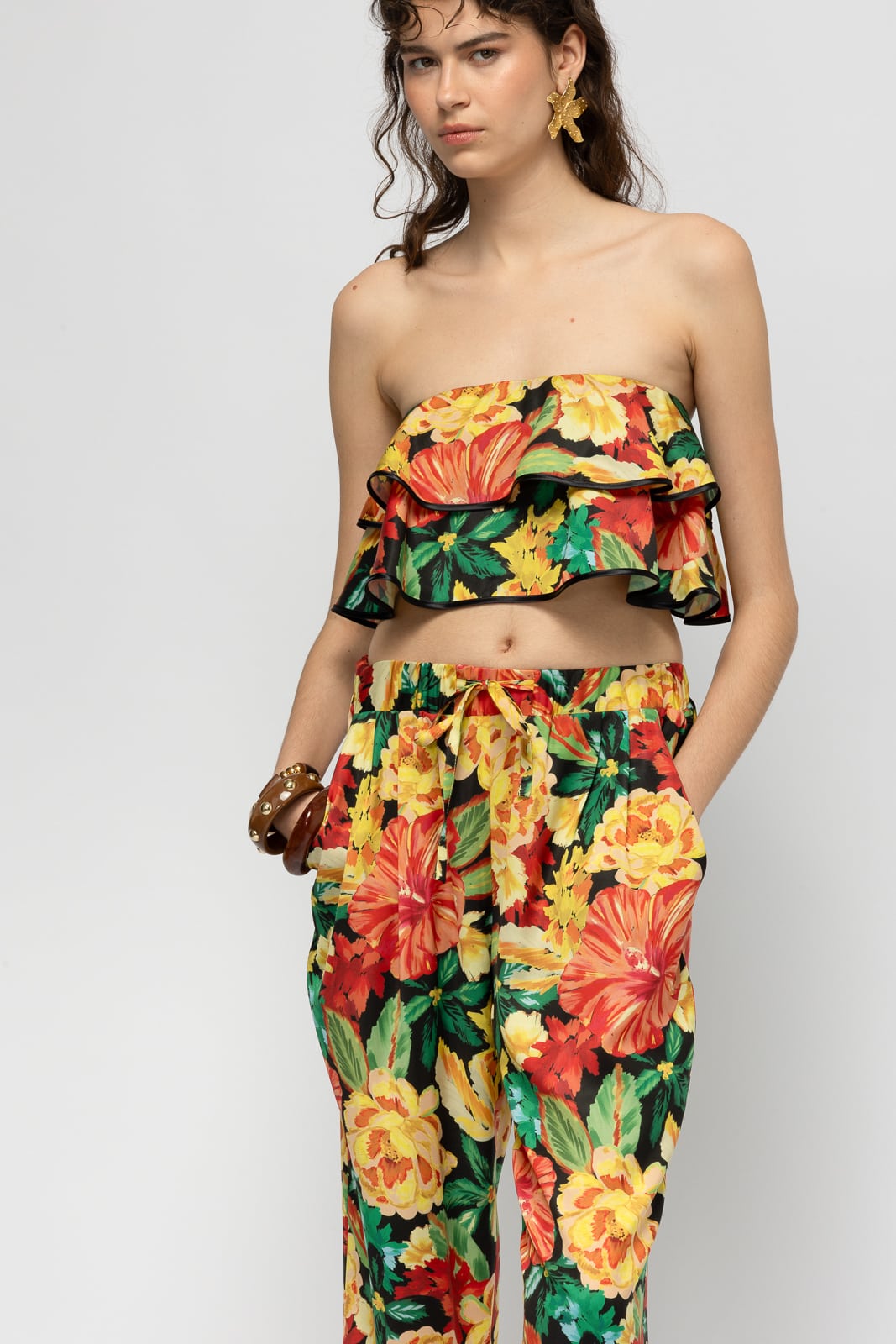 Paloma Floral Top Mallory The Label 1