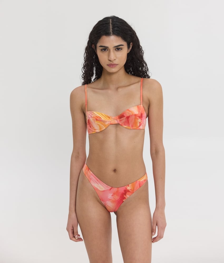 alicia printed bikini