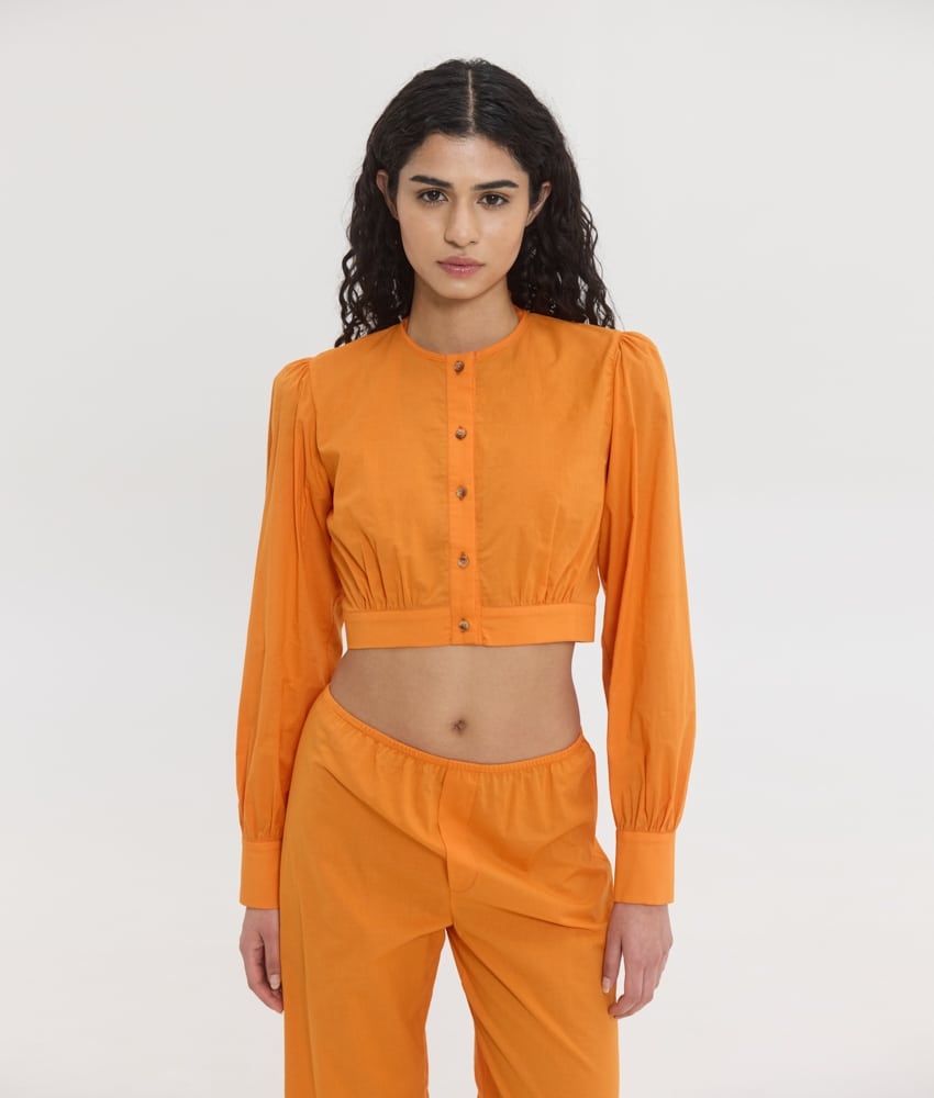 luna crop shirt